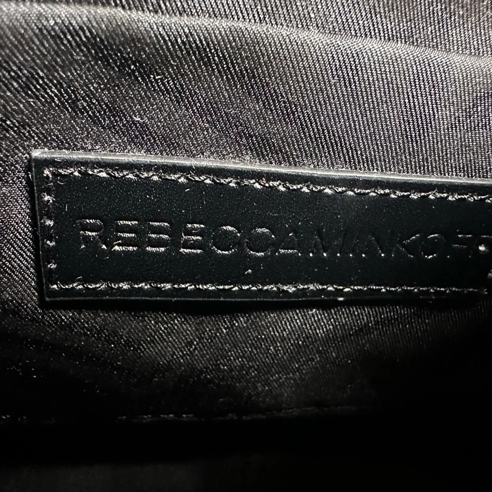 Rebecca Minkoff Regan Black Leather Tote/Satchel Top Handle Bag NEW WITH TAGS! - Picture 7 of 10